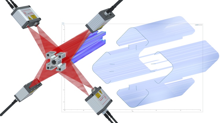 The 3D Profile Unit from Micro-Epsilon enables the calculation of up to eight...