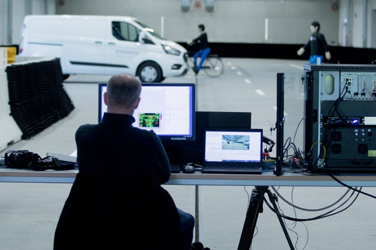 Coherent ranging allows the integration of the lasers, detectors, and a large...