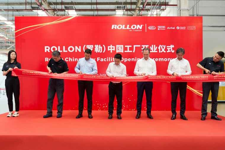 The new Rollon plant in Suzhou was officially opened on June 25, 2024. Image:...