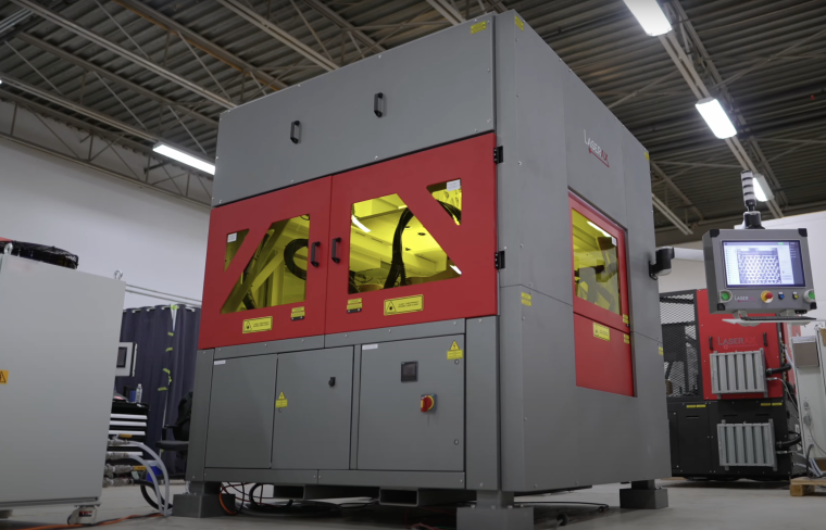 Outside view of the Battery Welding Machine of Laserax (Image: Laserax)
