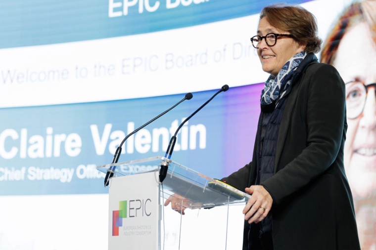 Claire Valentin, chief strategy officer at Exosens (Source: EPIC)