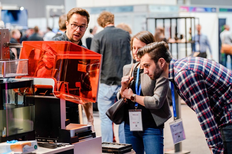 Rapid.Tech 3D exhibition 2025 (Source: Messe Erfurt / Christian Seeling)