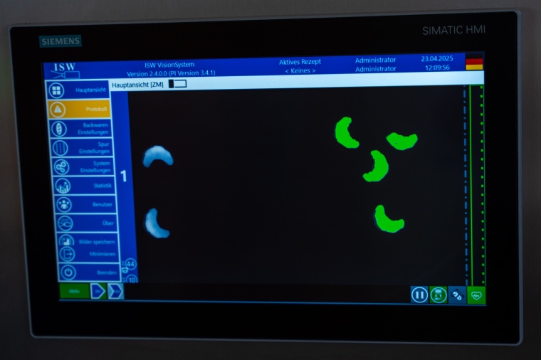 The captured 3D data is processed using the software developed by ISW, which is...