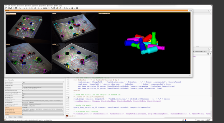 Deep 3D Matching only requires synthetic image data for training. These data...
