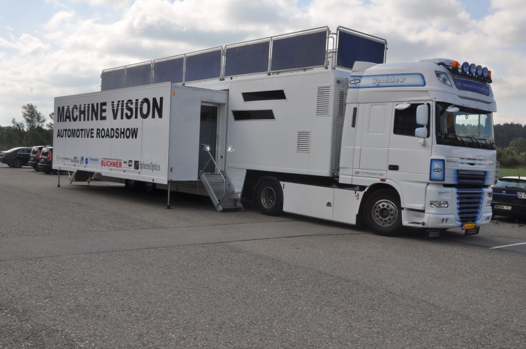 Der Truck ist in ganz Deutschland unterwegs
