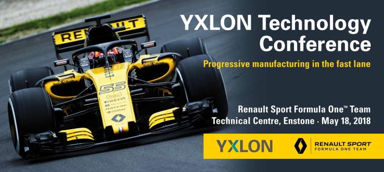 Yxlon Technology Conference mit dem Renault-F1-Team