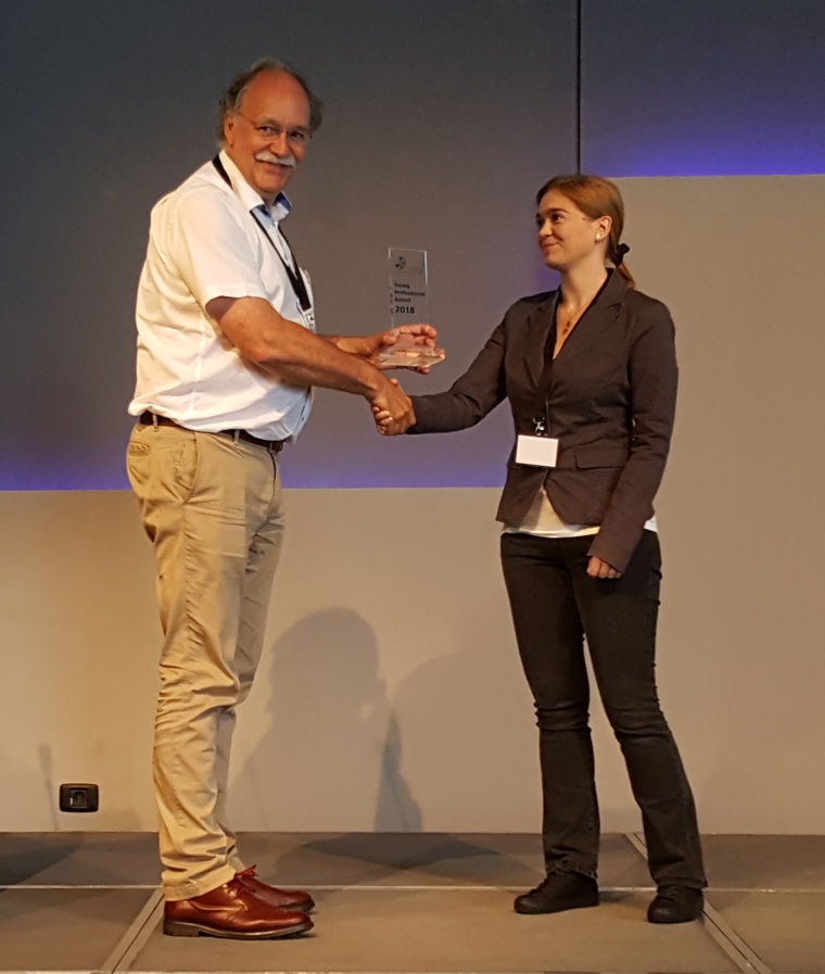 Doris Antensteiner erhält EMVA Young Professional Award 2018