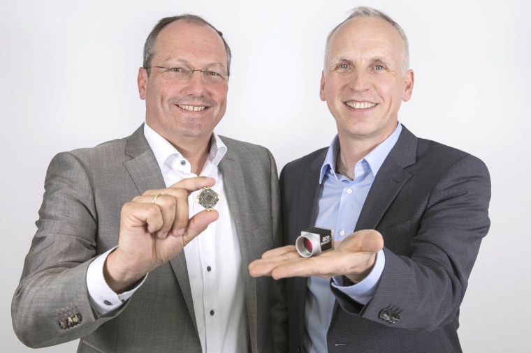 Unternehmensgründer Norbert Basler und Vorstandsvorsitzender Dr. Dietmar Ley...
