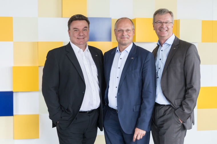 Die drei Besitzer von MVTec. links: Prof. Dr. Carsten Steger, Mitte: Dr. Olaf...