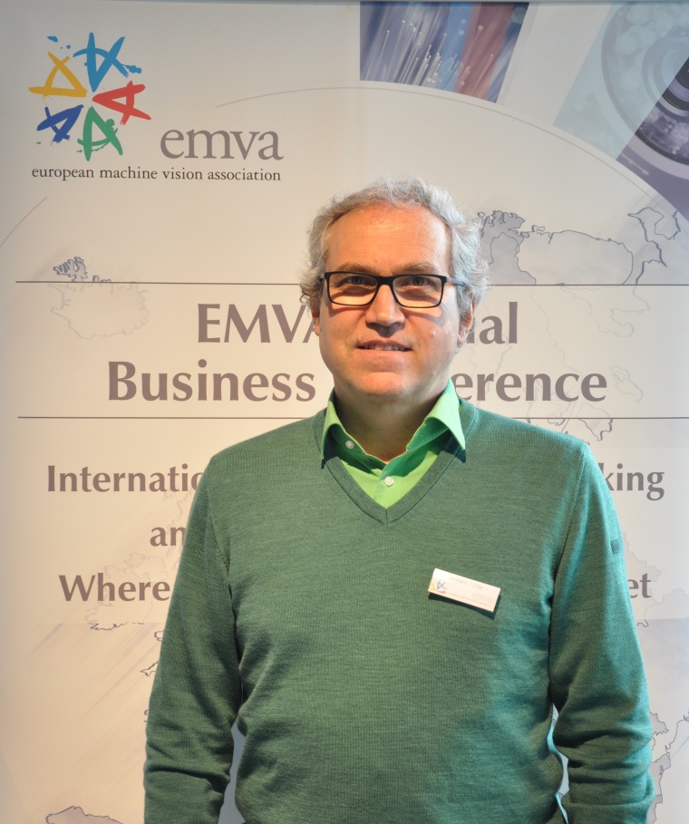 EMVA Standards Manager Werner Feith. Bild / Image: EMVA