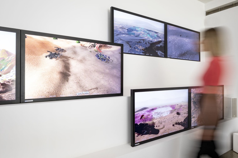 Die Videoposter im Einsatz