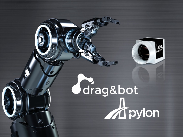 Basler und Drag and Bot starten gemeinsames Integrationsprojekt