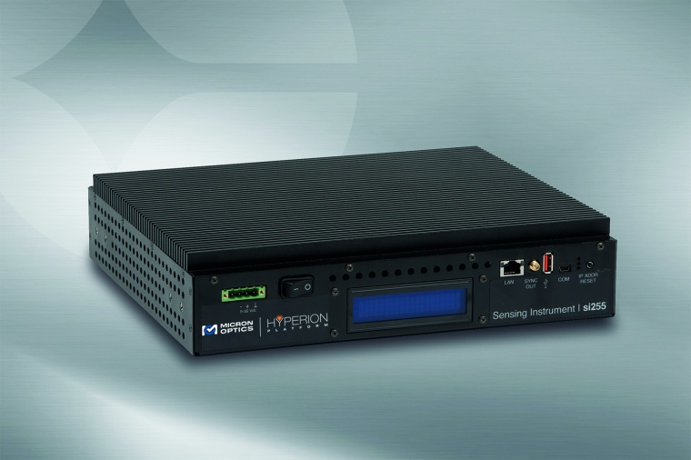 Das Messgerät si255 von Micron Optics (Bild: Micron Optics)