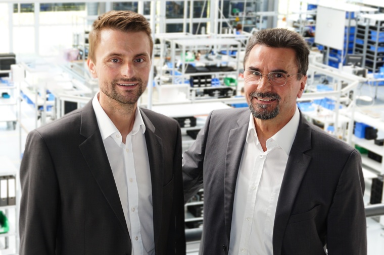 Thorsten Wanner mit seinem Vater Dr. Theodor Wanner