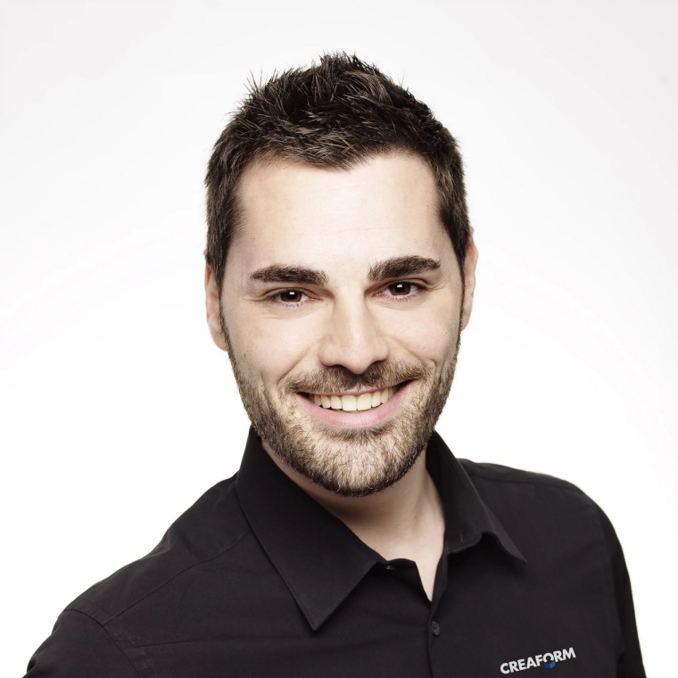 Marc-Antoine Schneider. Bild: Creaform