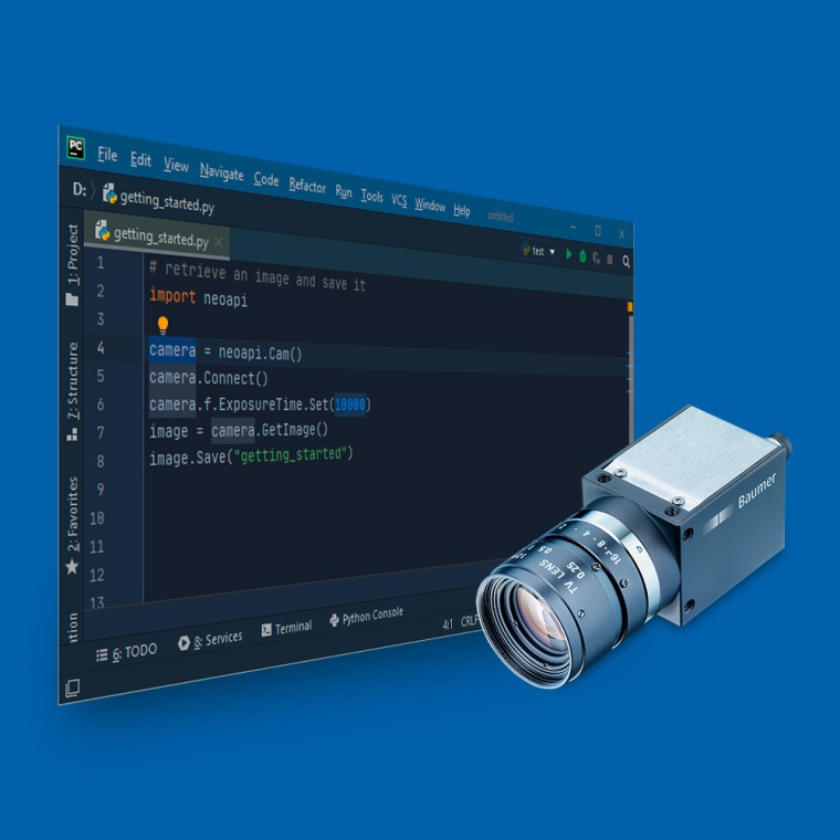 Ab sofort bietet Baumer mit neoAPI und dem Camera Explorer zwei neue...