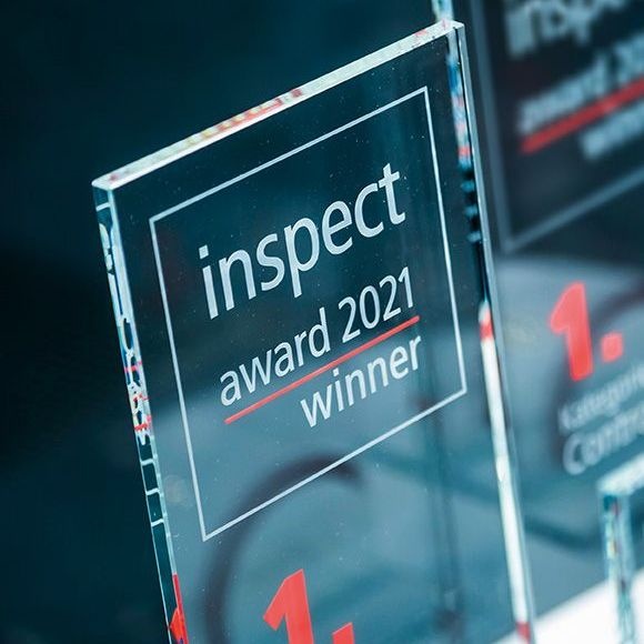 This is what the inspect award 2021 looks like, which was mailed to the winners...