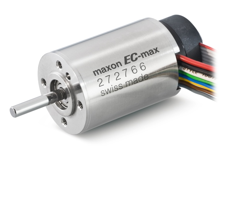 Der EC-Max-30-Motor von Maxon wird im Ylog-Roboter für die schwenkbaren Räder...
