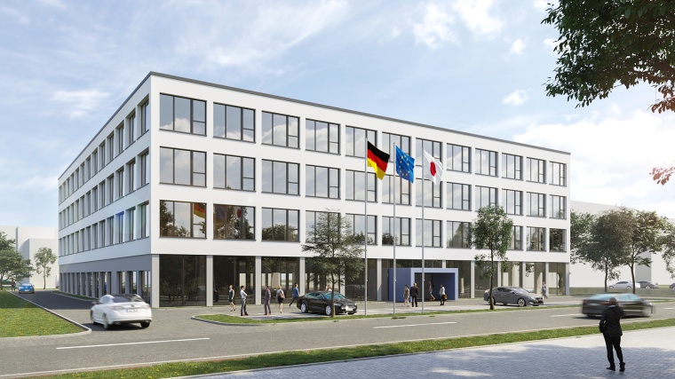 Yaskawa-Gebäude in Hattersheim. Bild: Yaskawa