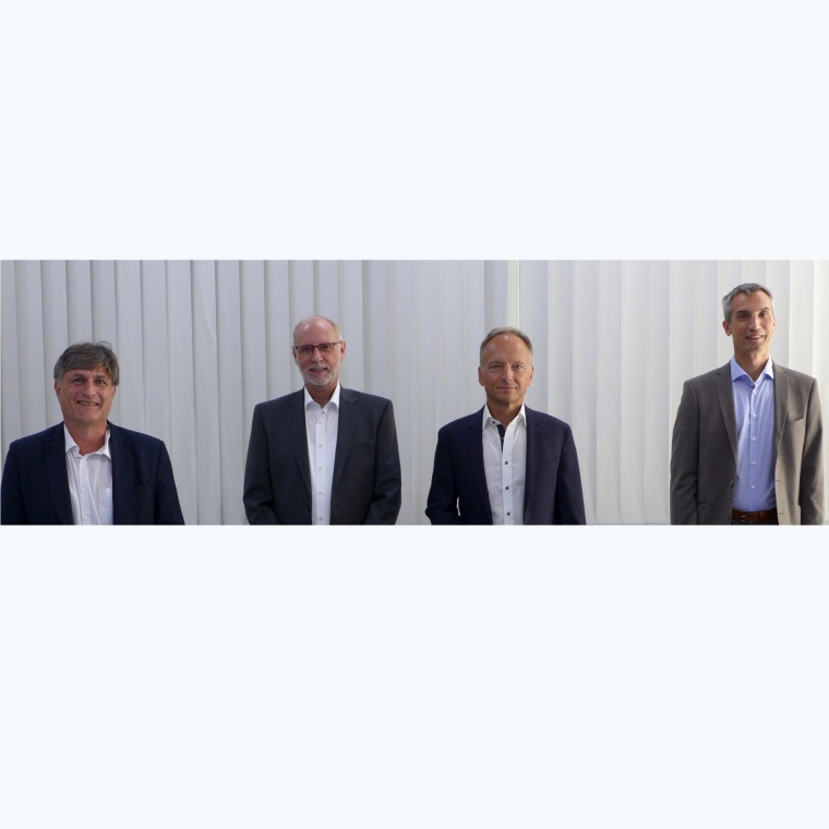 Der PNO-Vorstand: Klaus-Peter Lindner, Karsten Schneider, Frithjof Klasen...