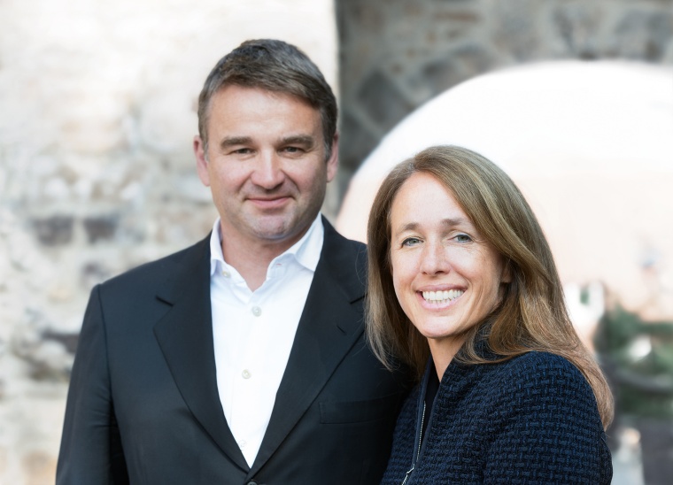 Die Geschwister Thomas Pilz und Susanne Kunschert, Geschäftsführung Pilz,...
