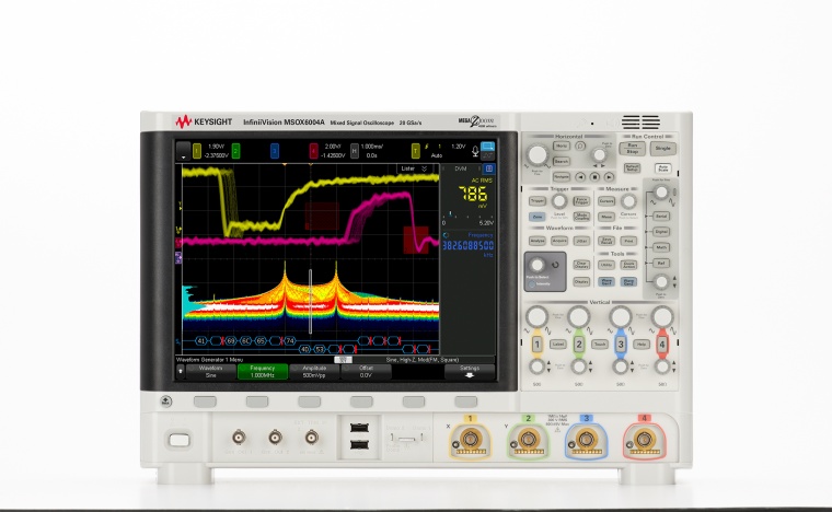 Das Bild zeigt das Keysight MSOX6004A