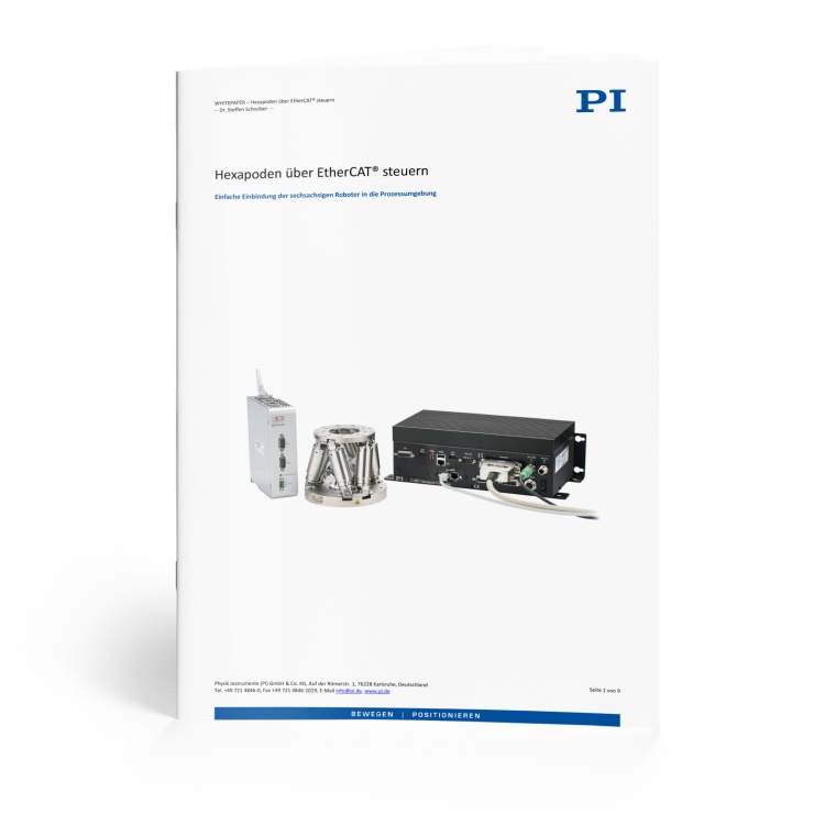 Neues Whitepaper: Hexapoden über Ethercat steuern