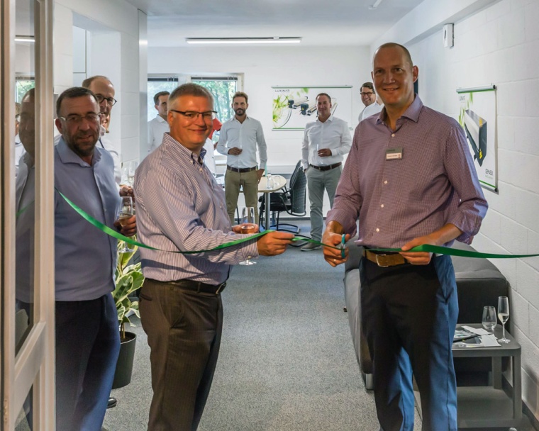 Luxinar eröffnet sein neues deutsches Büro