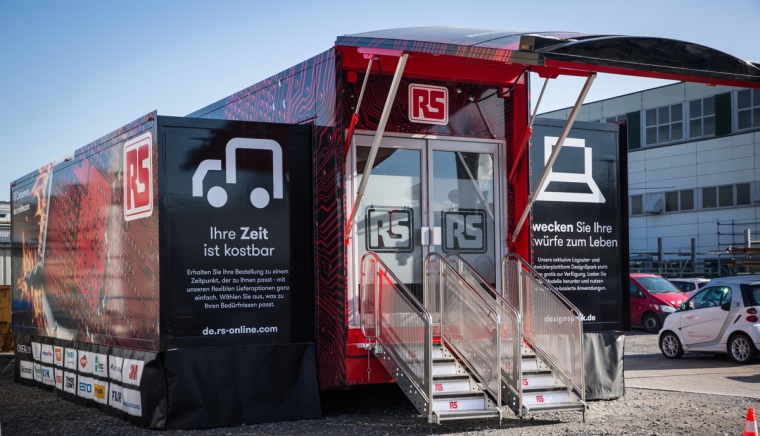 RS Components schickt Truck auf Tour