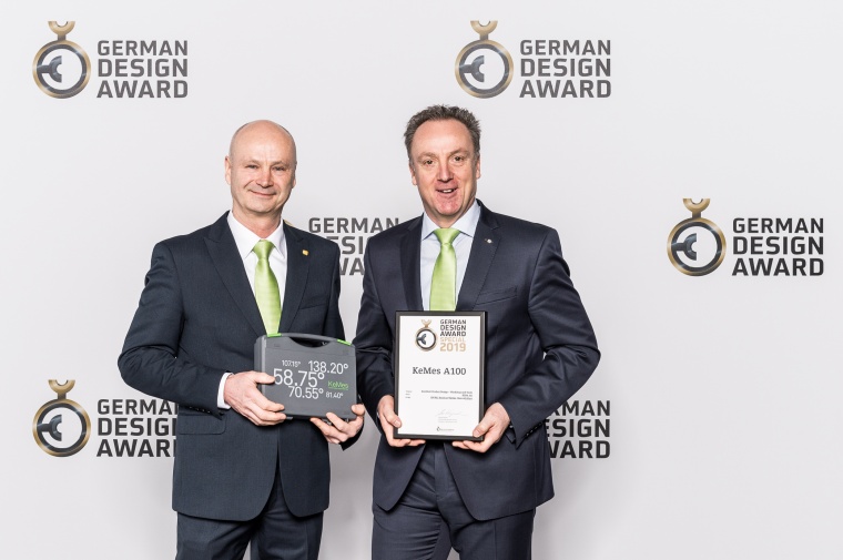 Winkelmesser von Keba erhält German Design Award