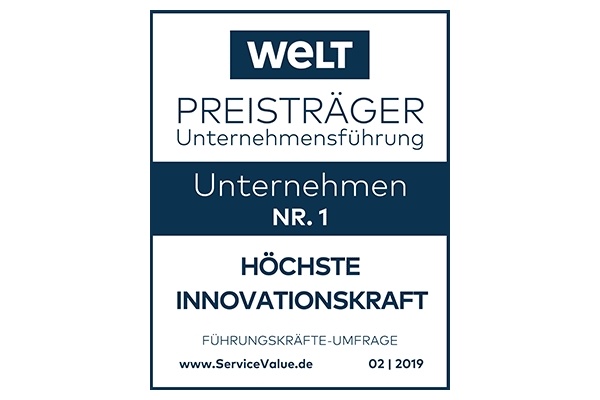 Deutschlands innovativste Unternehmen ausgezeichnet