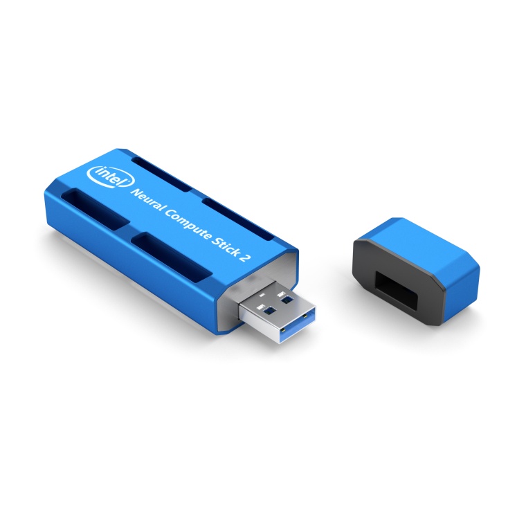 Intels neuer Neural Compute Stick 2 ist ab sofort bei RS Components zu haben