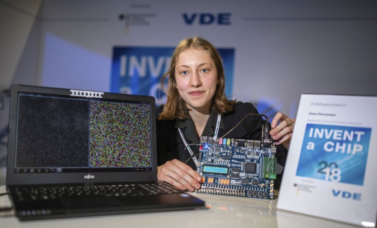 Gesa Dünnweber (17) vom Städtischen St.-Anna-Gymnasium in München