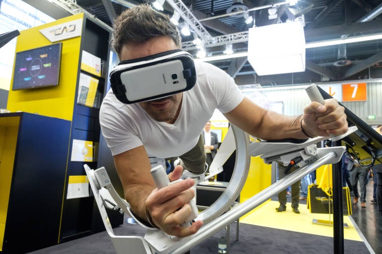 Augmented Reality ist sicher auch wieder ein Thema auf der Messe - hier ein...