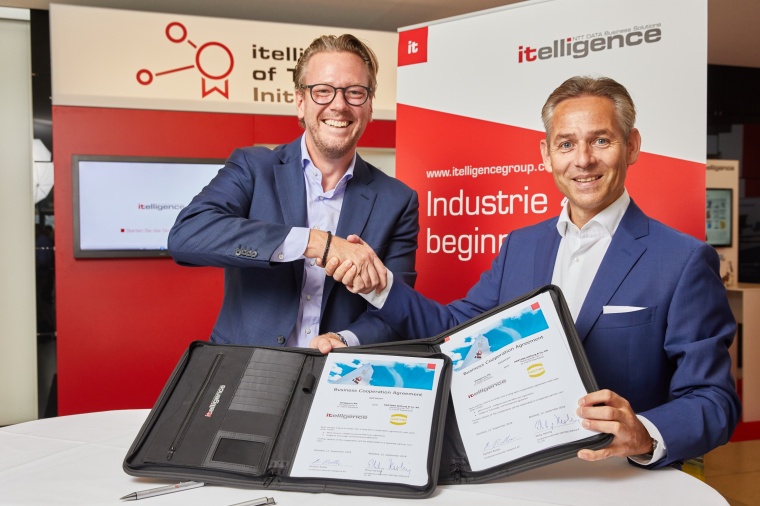 Itelligence und Harting vereinbaren Technologie- und Entwicklungskooperation