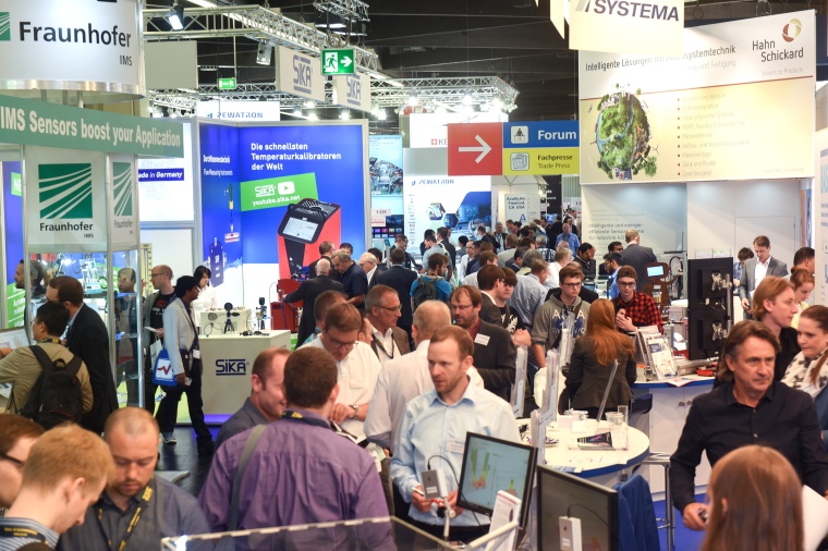Die Messe Sensor + Test ist traditionell gut besucht. Bild: AMA / 

The Sensor...