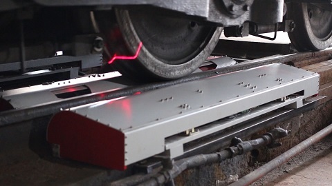 Zugradmessung auf der Innotrans