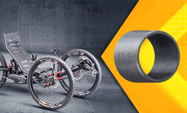 Trike mit wartungsfreien Gleitlagern von Igus