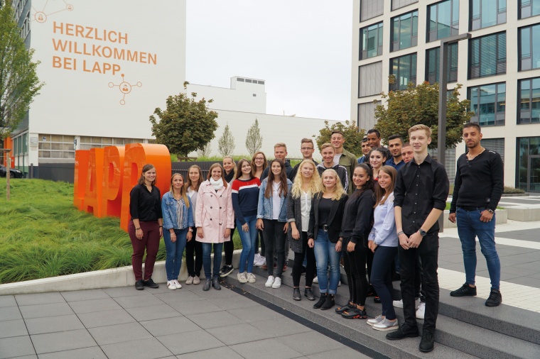 Lapps neue Auszubildende