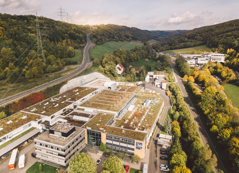 An der Unternehmenszentrale in Mulfingen baut ebm-papst ein neues...