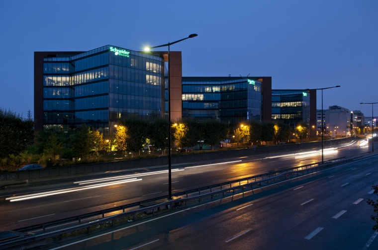 Firmenzentrale von Schneider Electric in Paris (Le Hive)