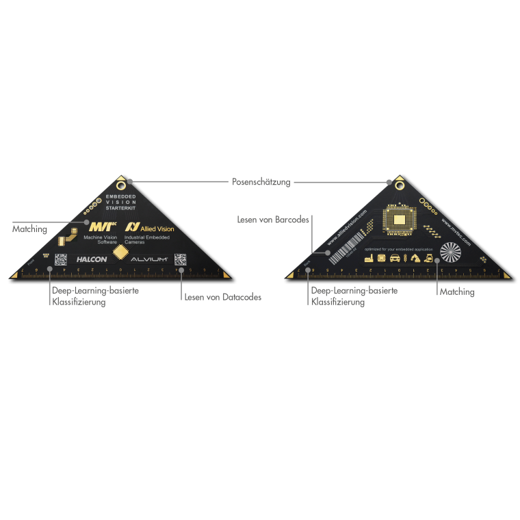 Mit ihrem Embedded Vision Starterkit bieten Allied Vision und MVTec ein...