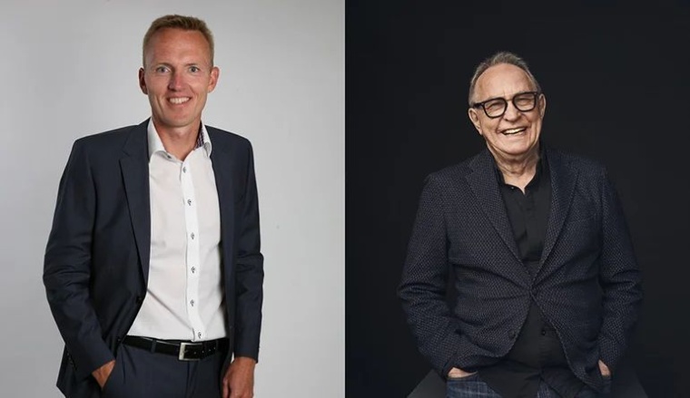 JAI ernennt Michael Lisby Jensen (links) zum neuen CEO. Sein Vorgänger, Jorgen...