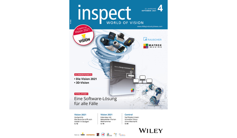 Die Septemberausgabe der inspect ist erschienen. (Bild: Wiley)