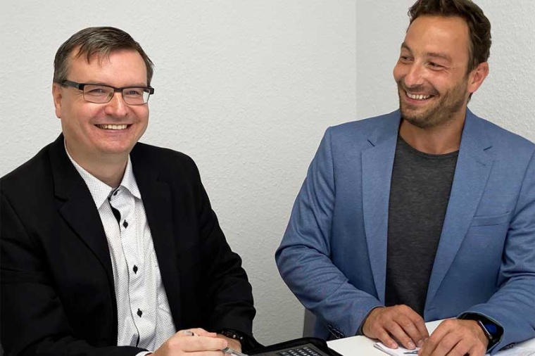 Sascha Schmidt (left), Patrick Voos (Source: Optisense)
