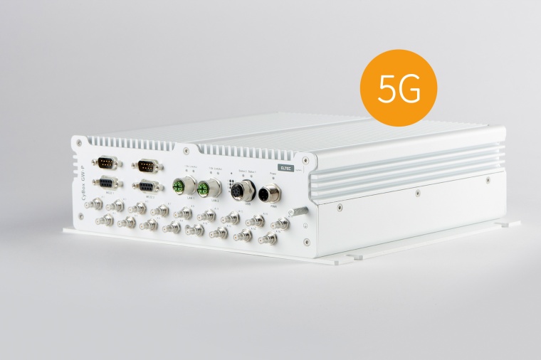 Das Wireless-5G-Gateway CyBox GW 2-P bietet vier Slots für verschiedene...