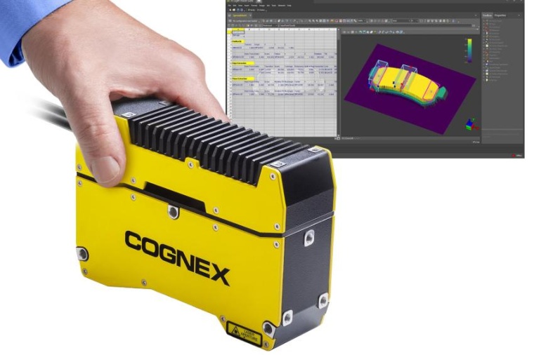 Die Smartkamera In-Sight 3D-L4000 von Cognex verfügt über eine...