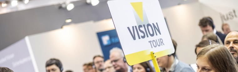 Die Guided Tours der Vision 2022 bieten Einblick in Trends und Lösungen der...