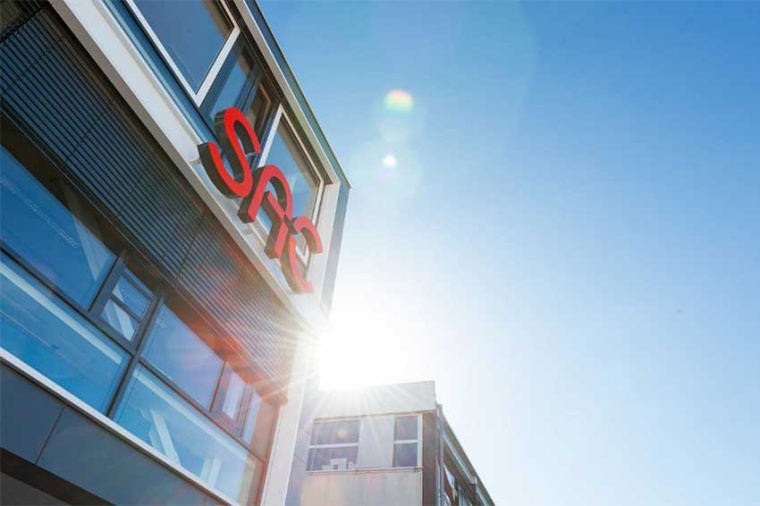 SAC Sirius Advanced Cybernetics Firmengebäude in Karlsruhe, Deutschland (Bild:...
