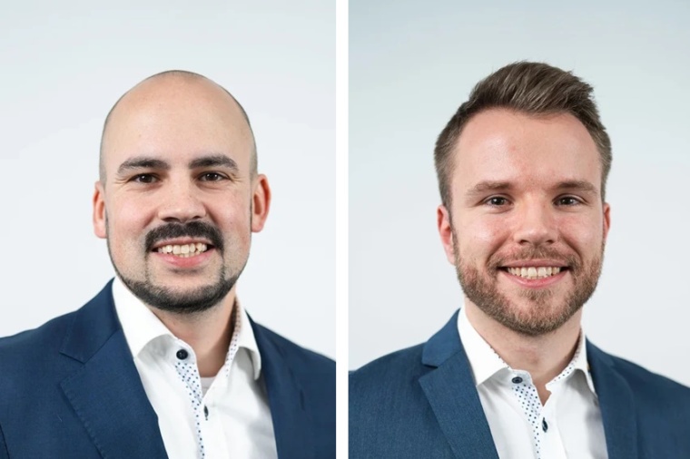 Mario Bohnacker (links) und Jan Gärtner. Bild: MVTec
